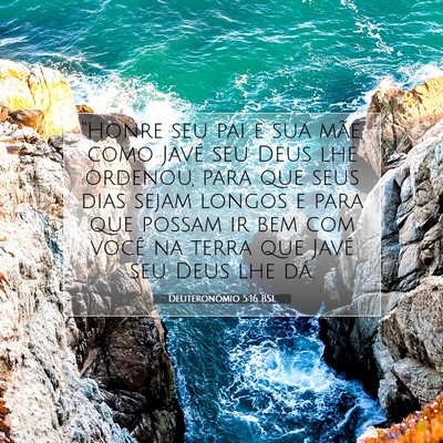 Deuteronômio 5:16 BSL Imagem do Versículo Bíblico
