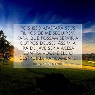 Deuteronômio 7:4 Versículo Bíblico Explicado