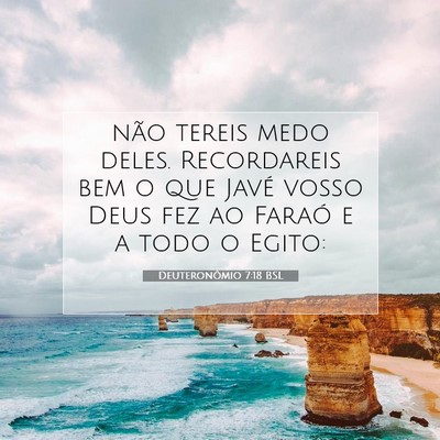 Deuteronômio 7:18 Versículo Bíblico Explicado