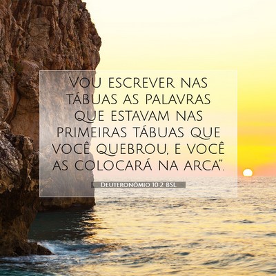 Deuteronômio 10:2 Versículo Bíblico Explicado