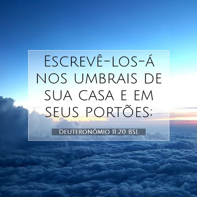 Deuteronômio 11:20 Versículo Bíblico Explicado