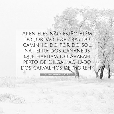 Deuteronômio 11:30 BSL Imagem do Versículo Bíblico