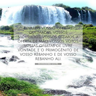 Deuteronômio 12:6 Versículo Bíblico Explicado