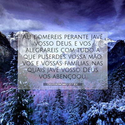 Deuteronômio 12:7 Versículo Bíblico Explicado