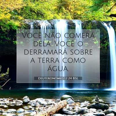 Deuteronômio 12:24 Versículo Bíblico Explicado