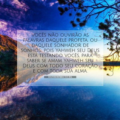 Deuteronômio 13:3 BSL Imagem do Versículo Bíblico