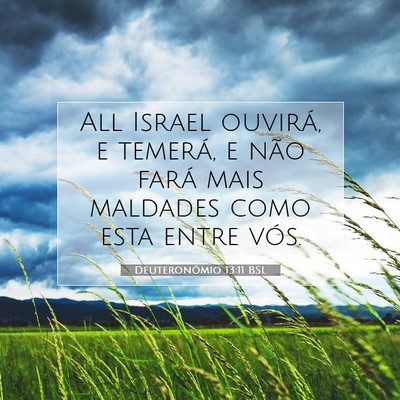 Deuteronômio 13:11 Versículo Bíblico Explicado