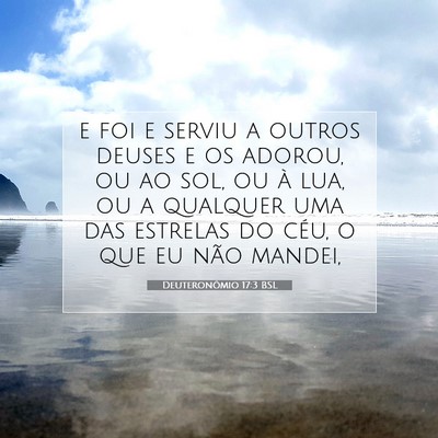 Deuteronômio 17:3 BSL Imagem do Versículo Bíblico