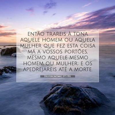 Deuteronômio 17:5 BSL Imagem do Versículo Bíblico