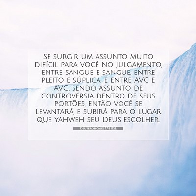 Deuteronômio 17:8 BSL Imagem do Versículo Bíblico