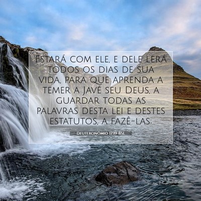 Deuteronômio 17:19 BSL Imagem do Versículo Bíblico