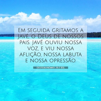 Deuteronômio 26:7 Versículo Bíblico Explicado