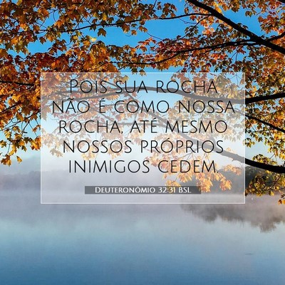 Deuteronômio 32:31 BSL Imagem do Versículo Bíblico
