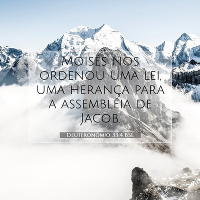 Deuteronômio 33:4 BSL Imagem do Versículo Bíblico
