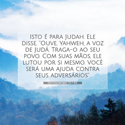 Deuteronômio 33:7 BSL Imagem do Versículo Bíblico