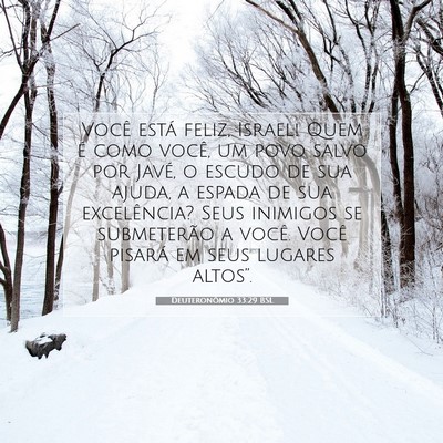 Deuteronômio 33:29 BSL Imagem do Versículo Bíblico