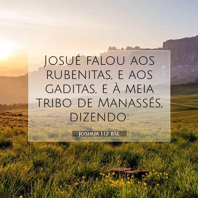 Joshua 1:12 Versículo Bíblico Explicado