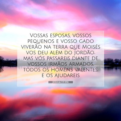 Joshua 1:14 Versículo Bíblico Explicado