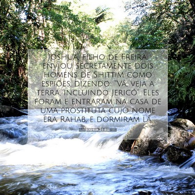Joshua 2:1 Versículo Bíblico Explicado