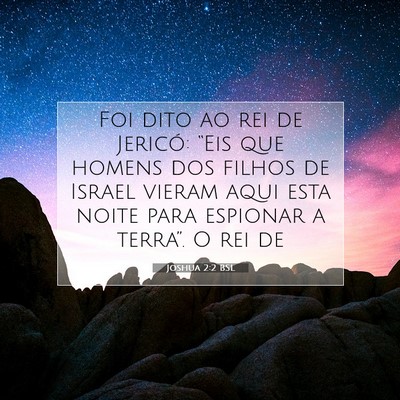 Joshua 2:2 Versículo Bíblico Explicado