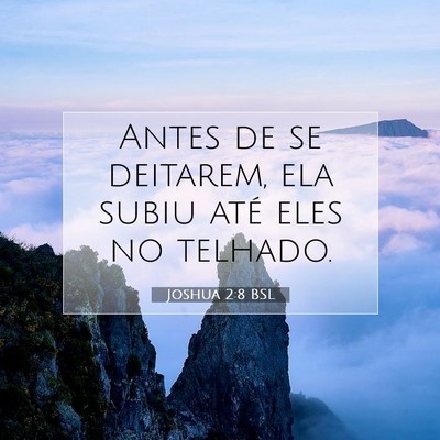 Joshua 2:8 Versículo Bíblico Explicado