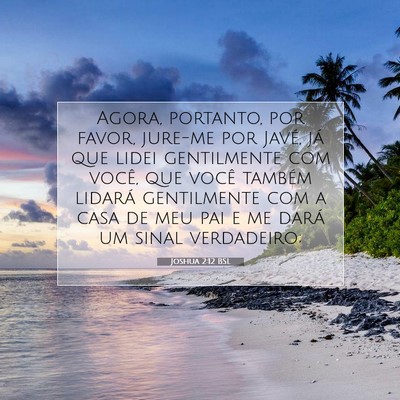 Joshua 2:12 Versículo Bíblico Explicado