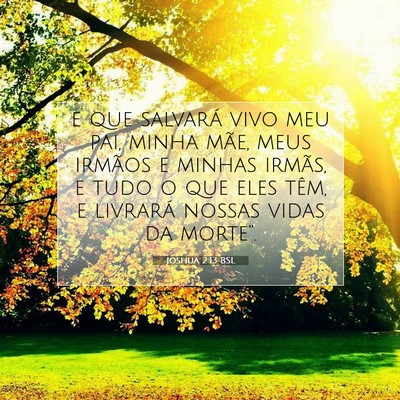 Joshua 2:13 Versículo Bíblico Explicado