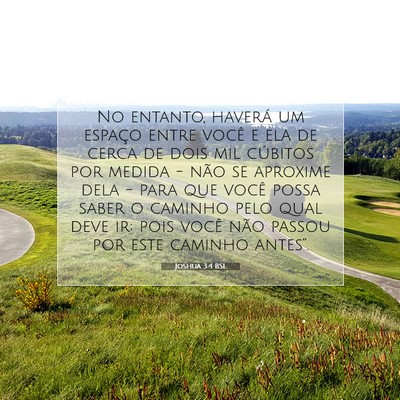 Joshua 3:4 Versículo Bíblico Explicado