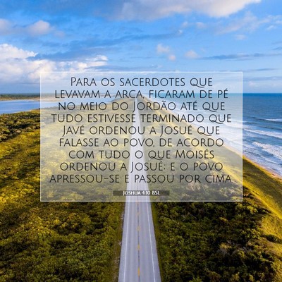 Joshua 4:10 Versículo Bíblico Explicado