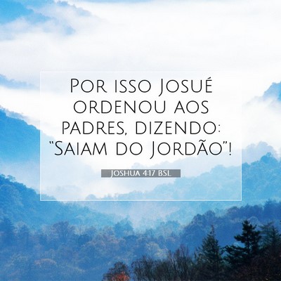 Joshua 4:17 Versículo Bíblico Explicado