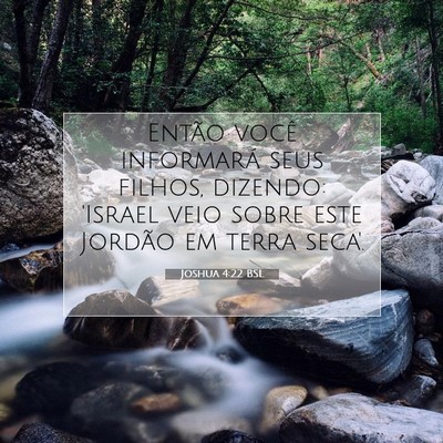 Joshua 4:22 Versículo Bíblico Explicado