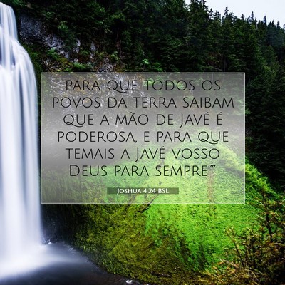 Joshua 4:24 Versículo Bíblico Explicado