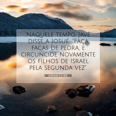Joshua 5:2 Versículo Bíblico Explicado