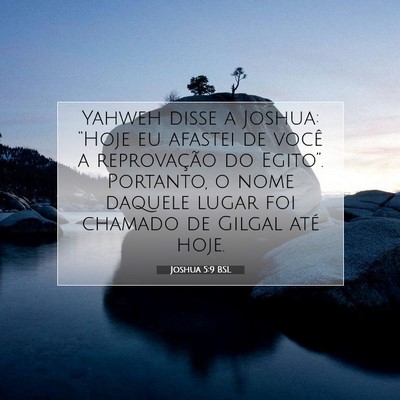 Joshua 5:9 Versículo Bíblico Explicado