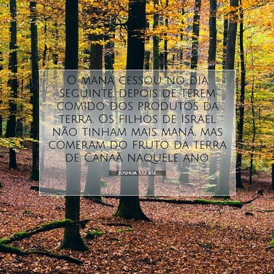 Joshua 5:12 Versículo Bíblico Explicado
