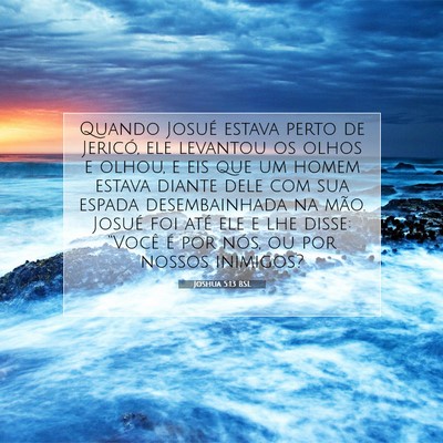 Joshua 5:13 Versículo Bíblico Explicado