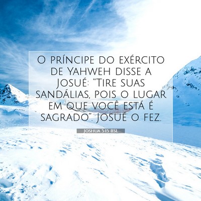 Joshua 5:15 Versículo Bíblico Explicado