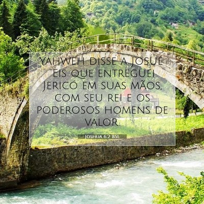 Joshua 6:2 Versículo Bíblico Explicado