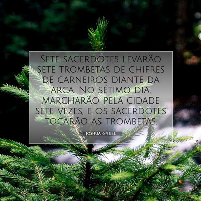 Joshua 6:4 Versículo Bíblico Explicado