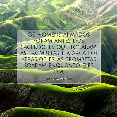Joshua 6:9 Versículo Bíblico Explicado