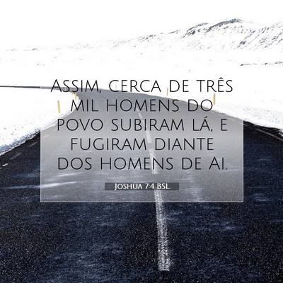 Joshua 7:4 Versículo Bíblico Explicado