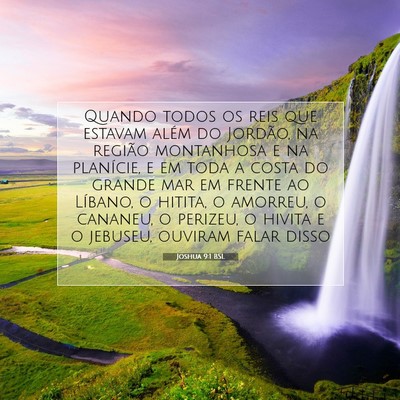 Joshua 9:1 Versículo Bíblico Explicado