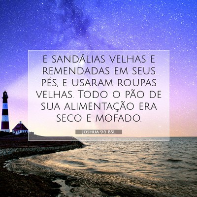 Joshua 9:5 Versículo Bíblico Explicado