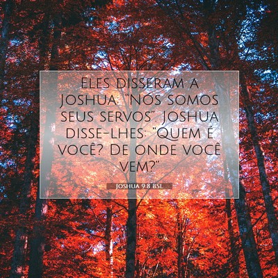 Joshua 9:8 Versículo Bíblico Explicado