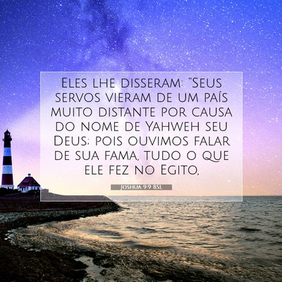 Joshua 9:9 Versículo Bíblico Explicado