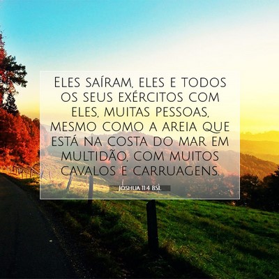 Joshua 11:4 Versículo Bíblico Explicado