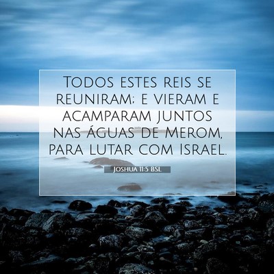 Joshua 11:5 Versículo Bíblico Explicado