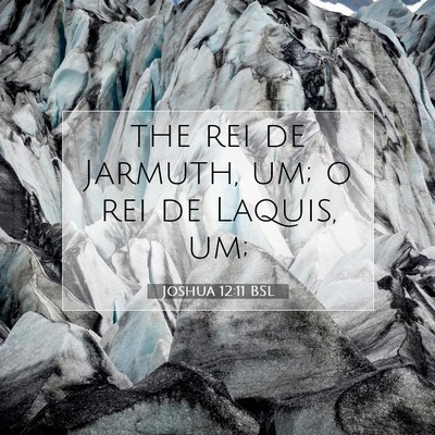 Joshua 12:11 Versículo Bíblico Explicado