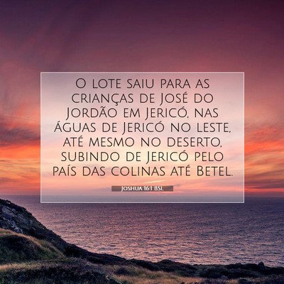 Joshua 16:1 Versículo Bíblico Explicado
