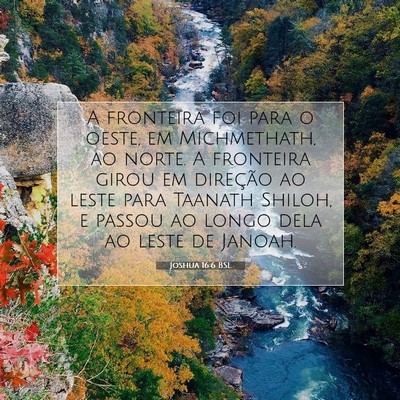 Joshua 16:6 Versículo Bíblico Explicado